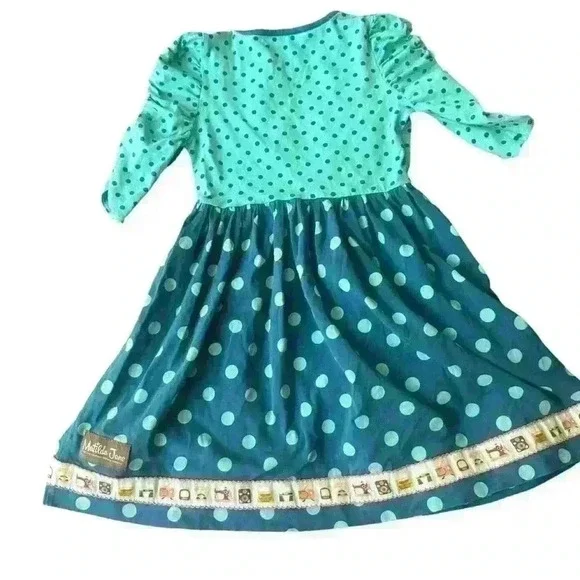 Matilda Jane NWOT Girls MATILDA JANE Wonderment Making My Way Dress size 8 - Picture 4 of 8